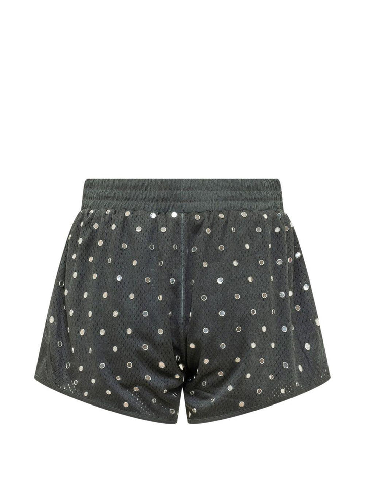 Shorts con borchie 