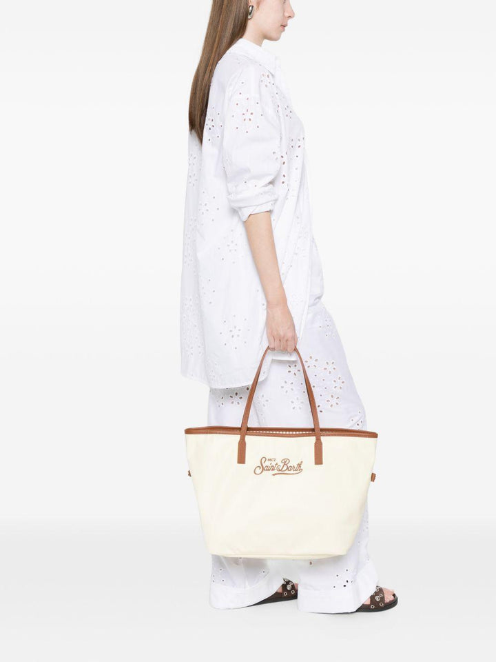 Borsa tote Lou con logo 