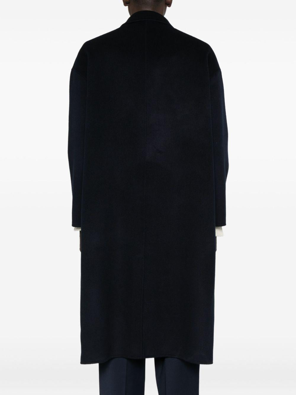 Cappotto doppiopetto navy 