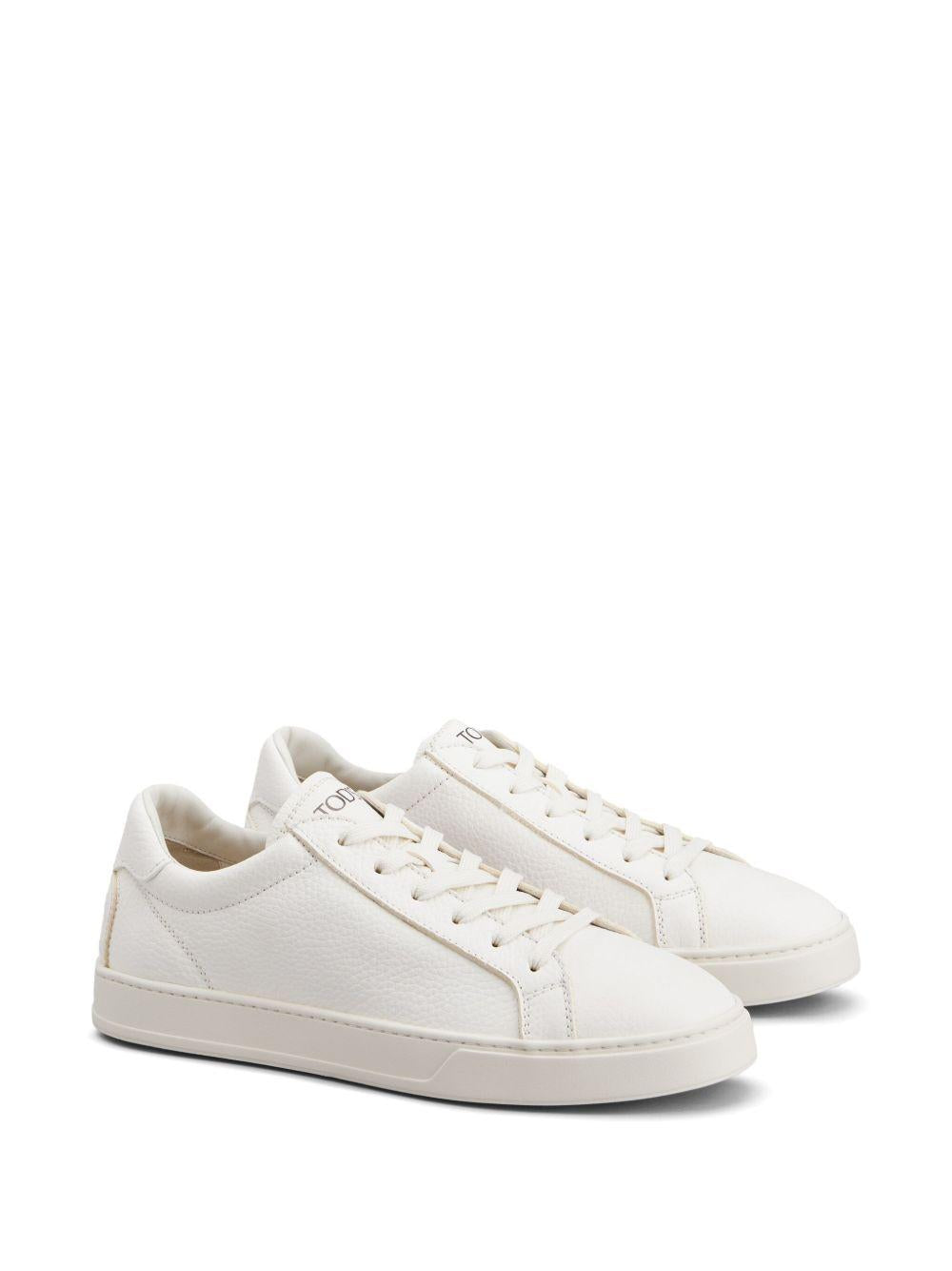 Sneakers in pelle bianco 