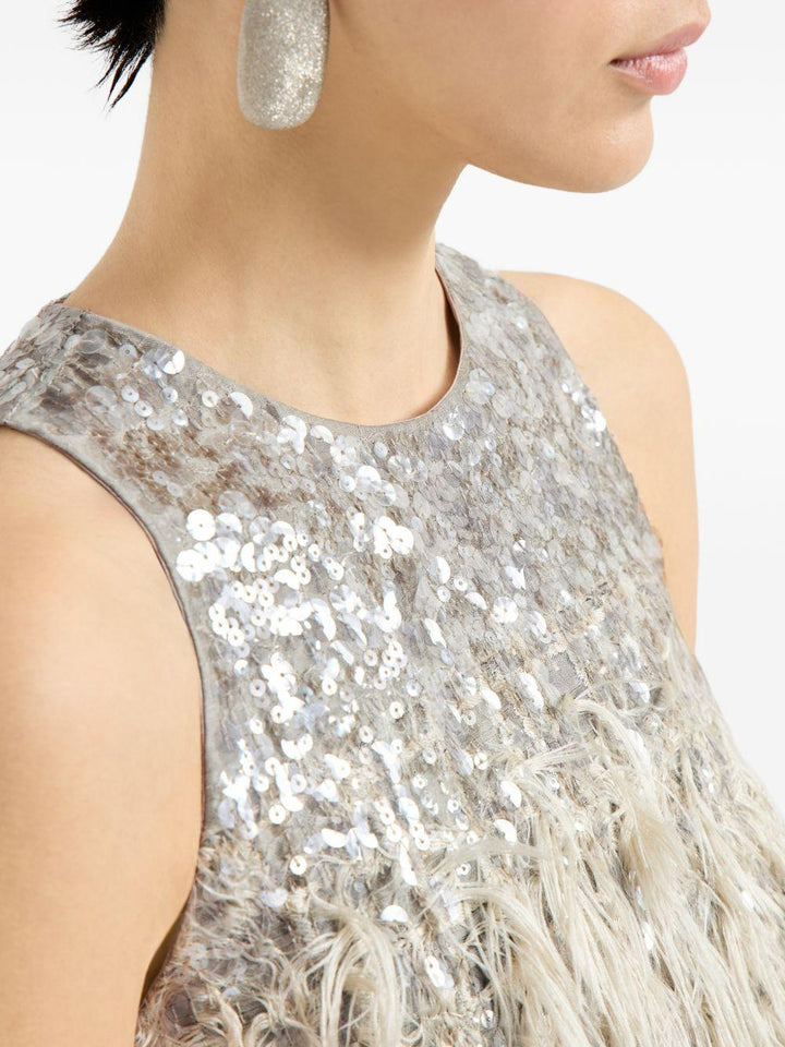 Top con paillettes 