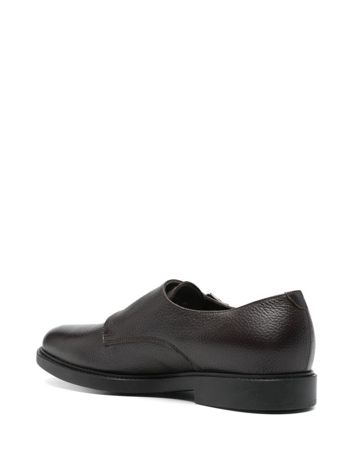 Monks marroni con fibbia 