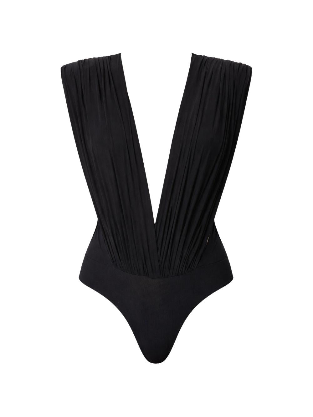 Body con scollo a V 