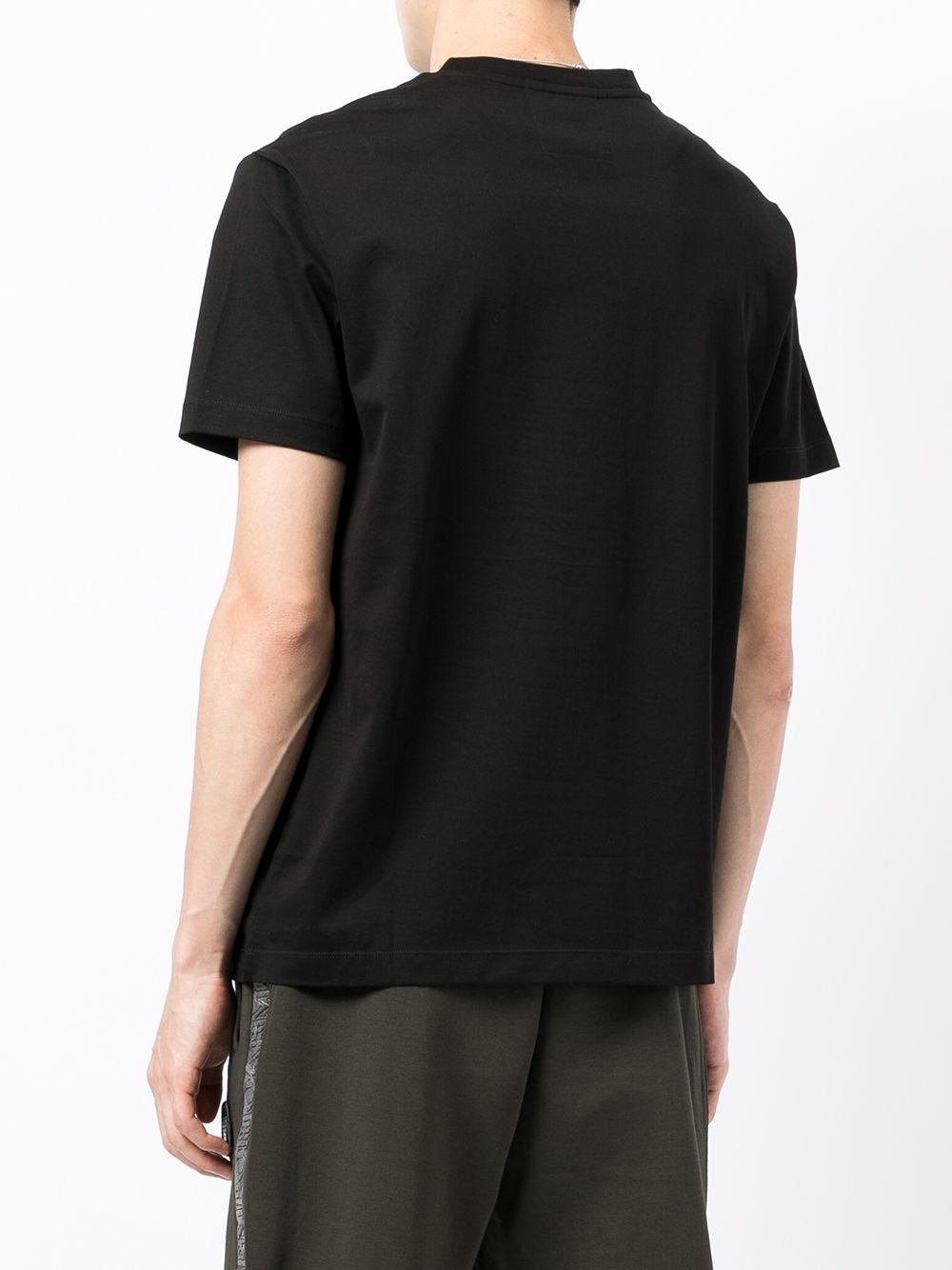 T-shirt girocollo in cotone 