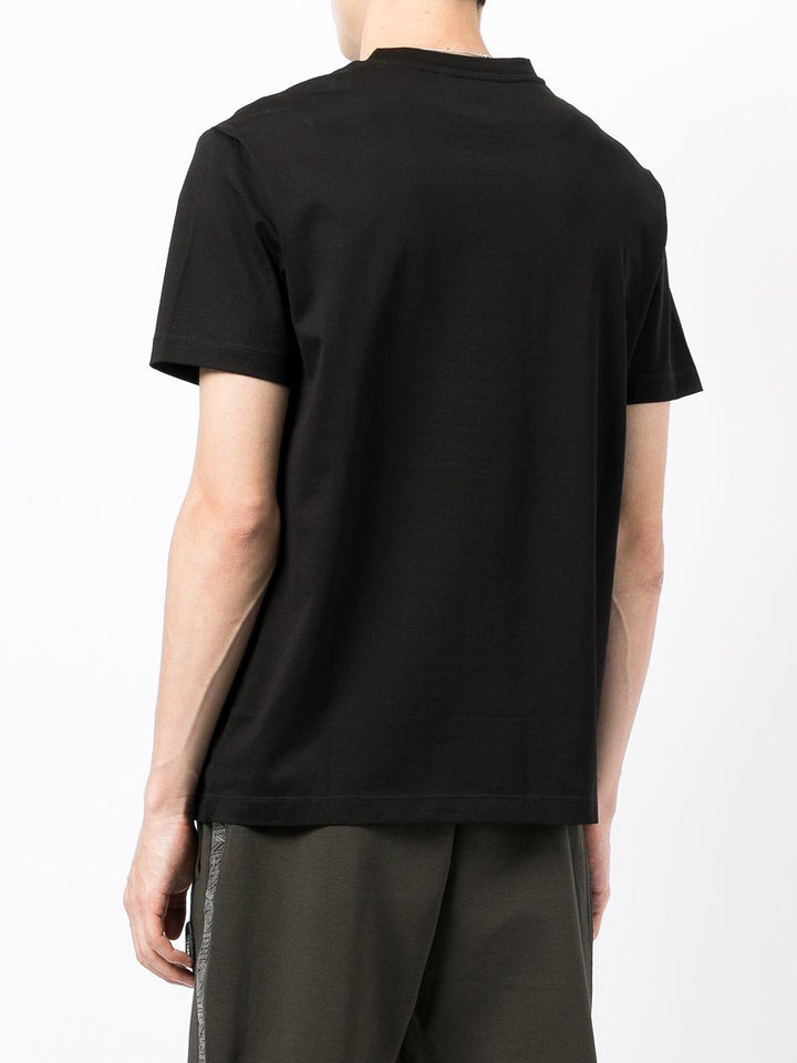 T-shirt girocollo in cotone 