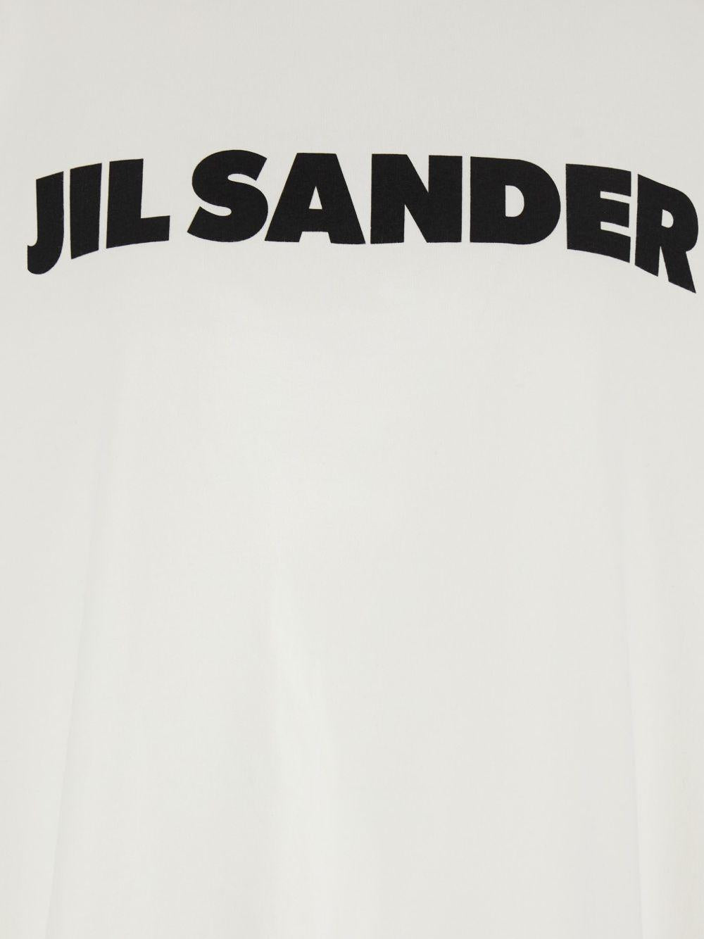 T-shirt porcelain con logo 