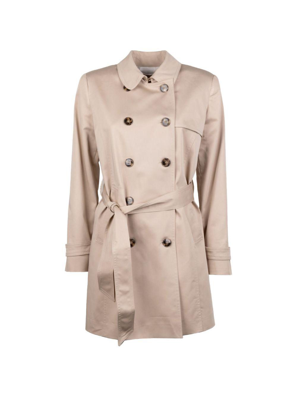 Trench con cintura 