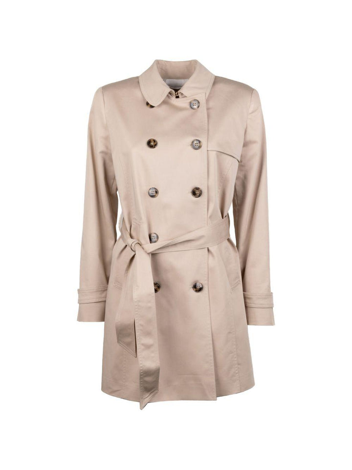 Trench con cintura 