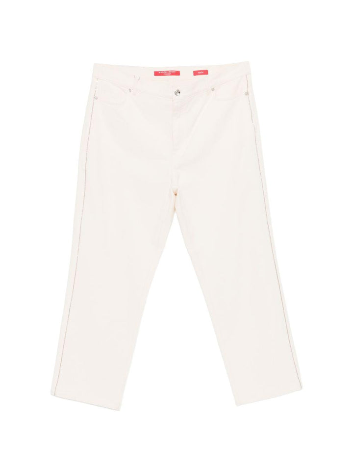 Jeans con bottoni 