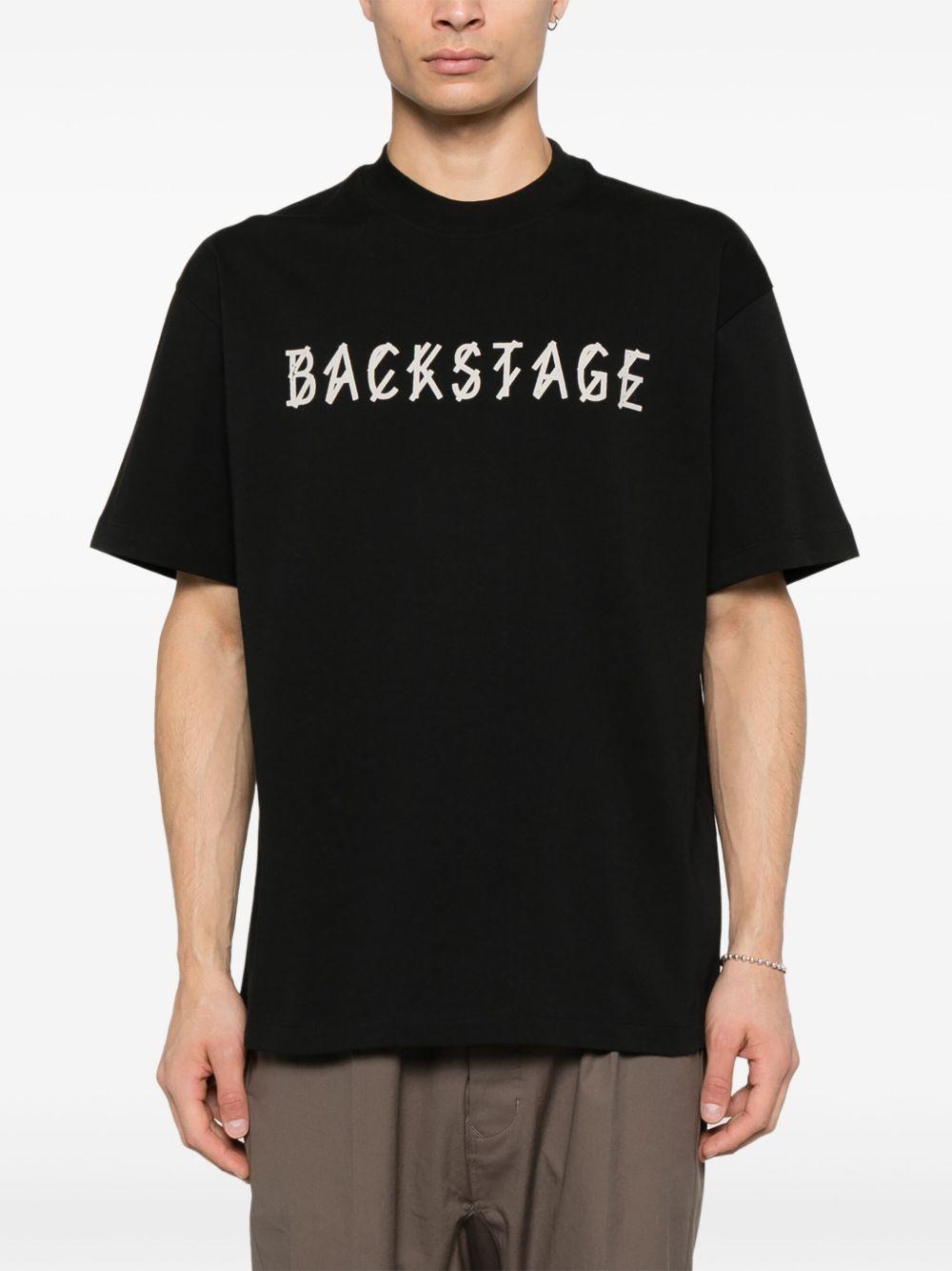 T-shirt nera 