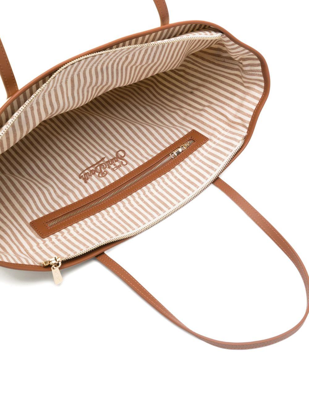 Borsa tote Lou con logo 