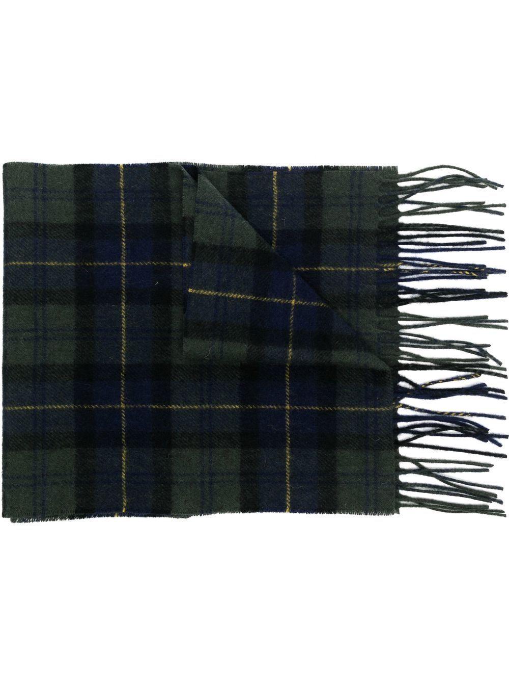 Sciarpa tartan multicolore 