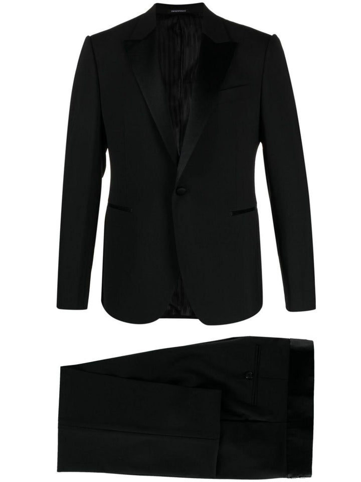 Abito monopetto tuxedo nero 
