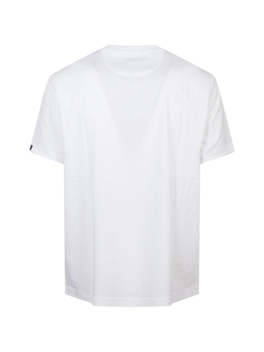 T-shirt girocollo bianca 