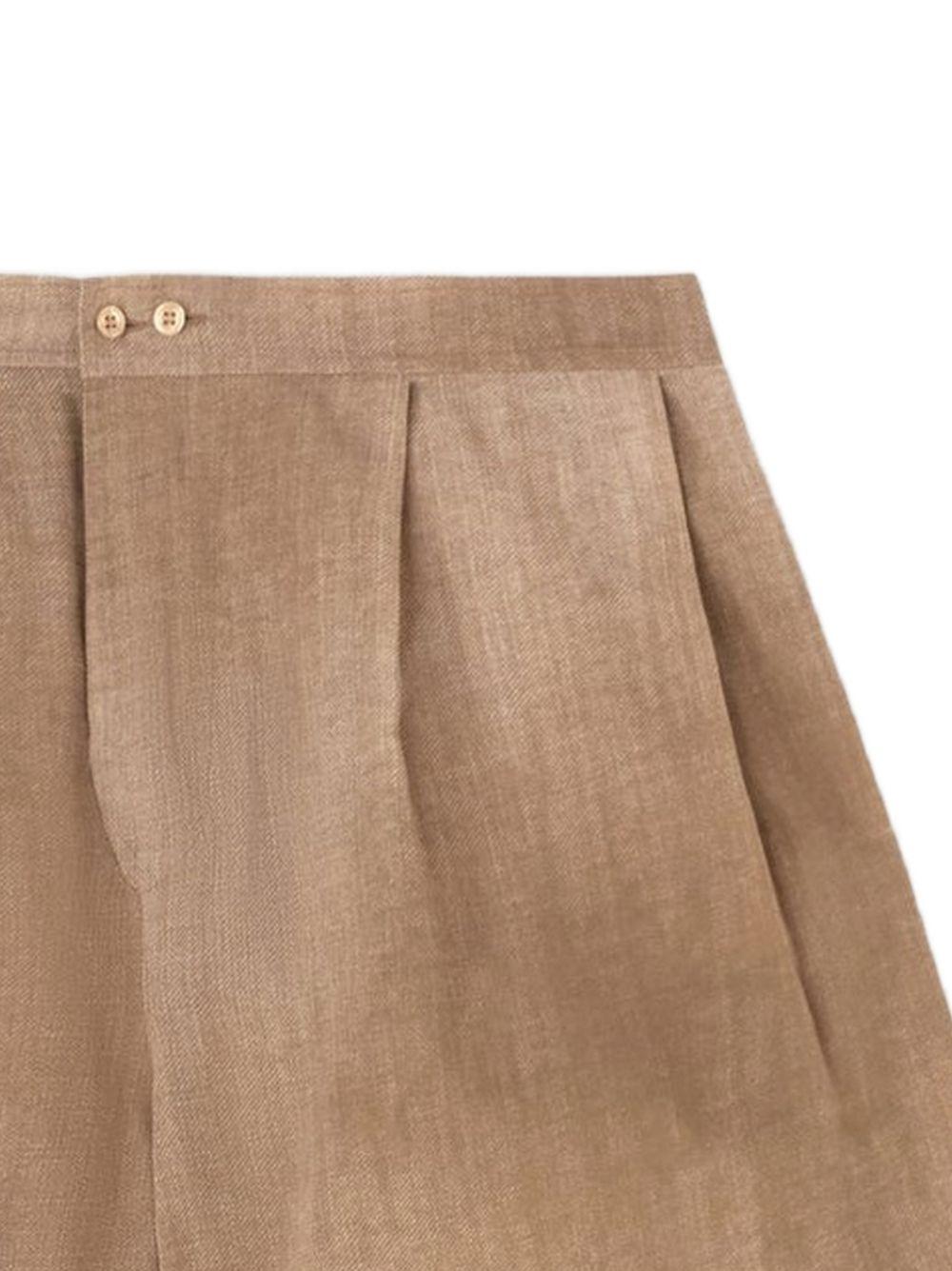 Shorts con pinces 