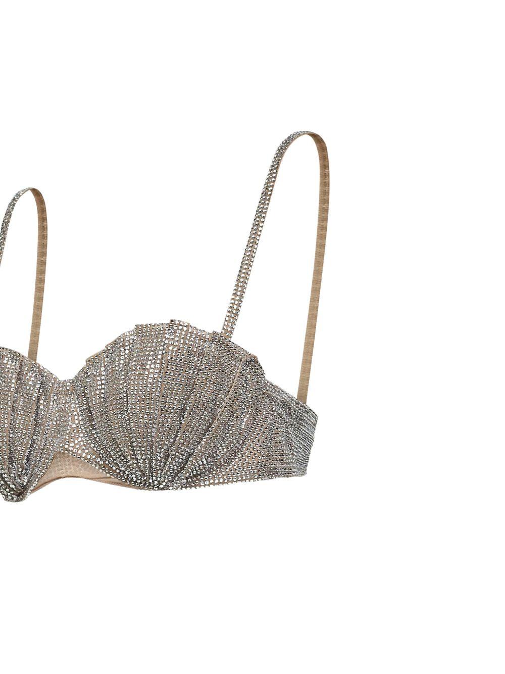 Reggiseno con cristalli 