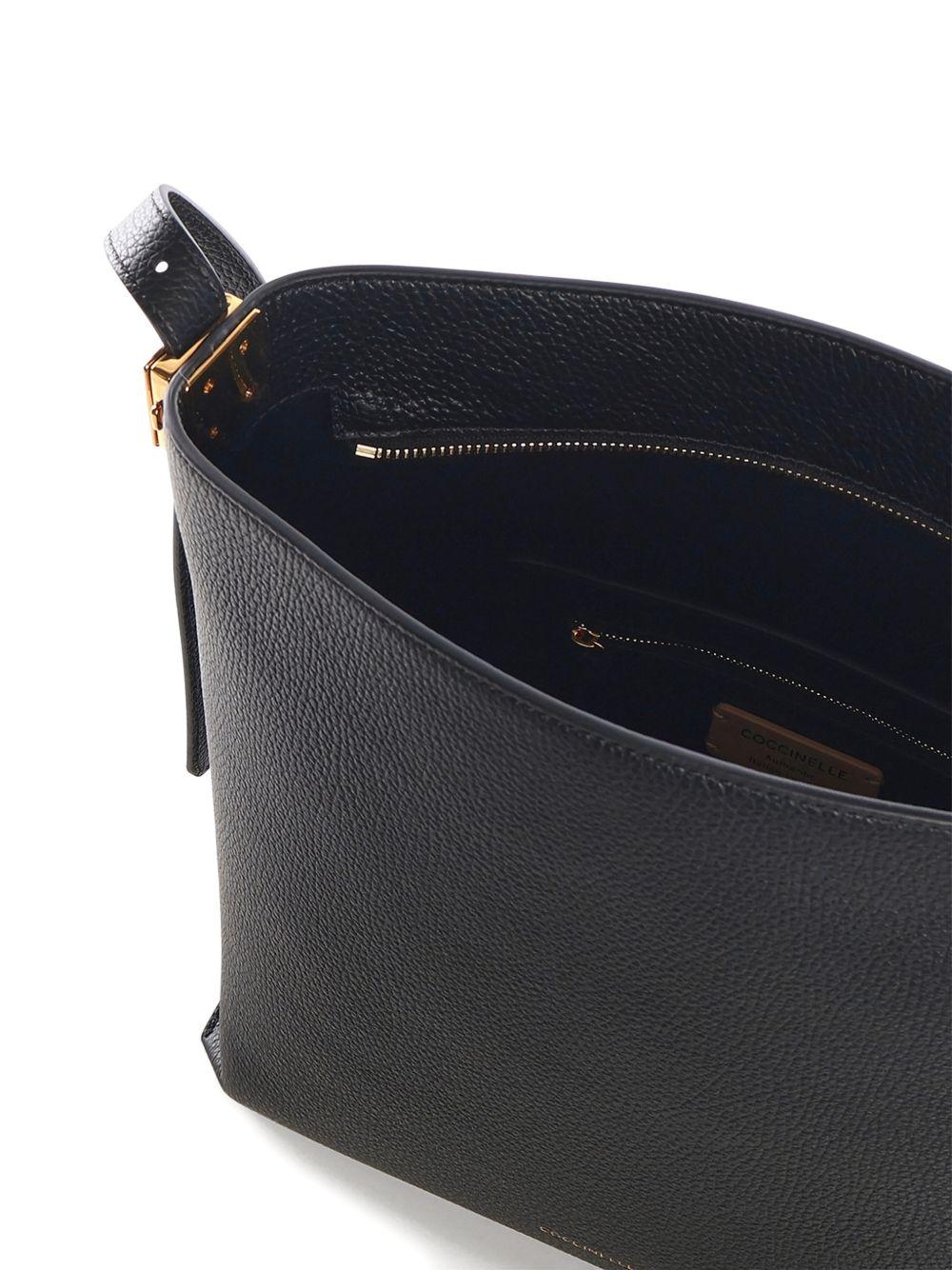 Borsa a spalla con logo 