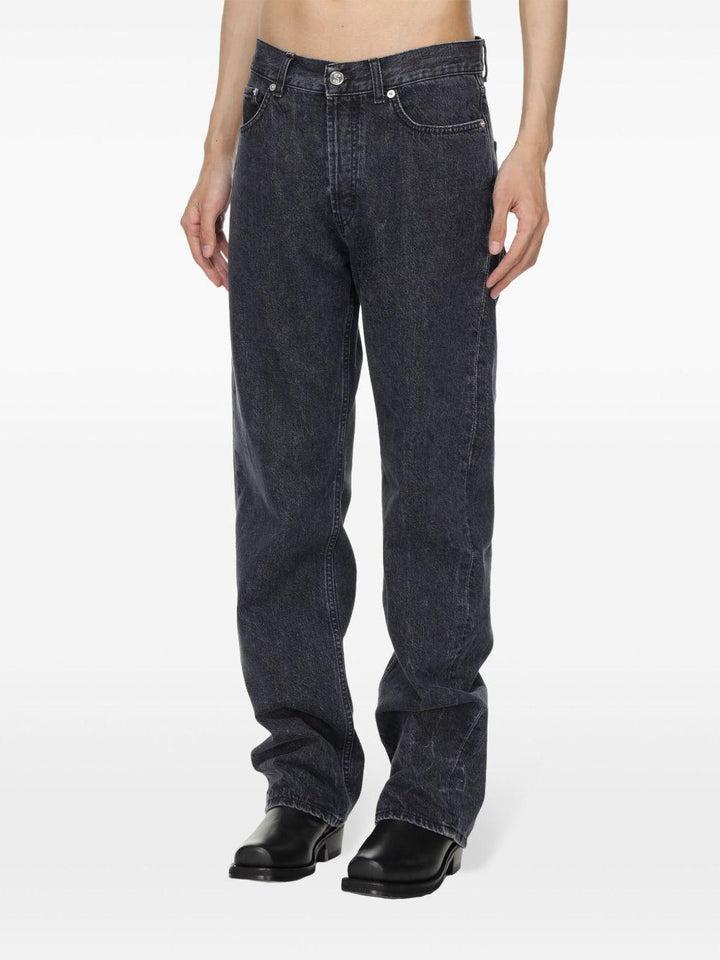 Jeans slim grigio scuro 