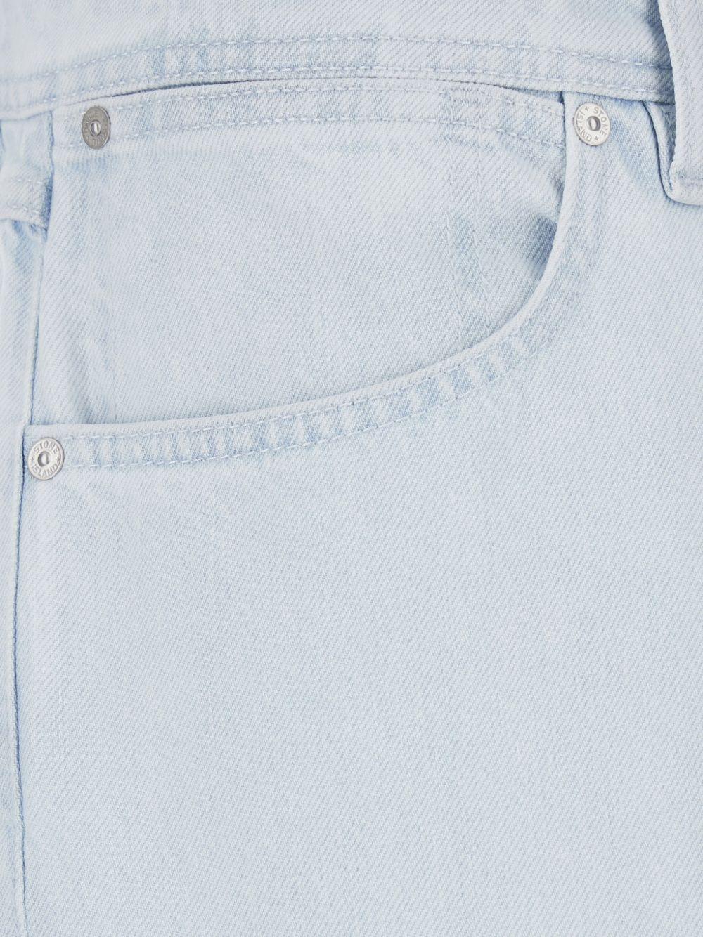 Jeans con tasche blu 