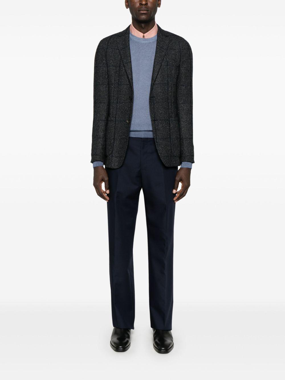 Maglione in lana azzurro