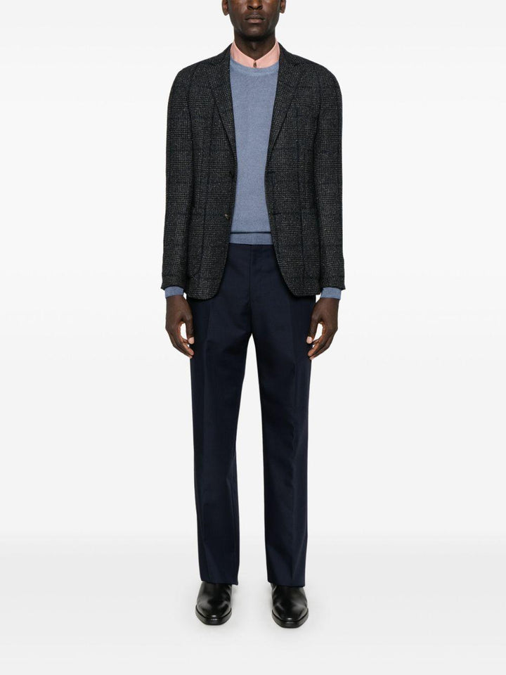 Maglione in lana azzurro
