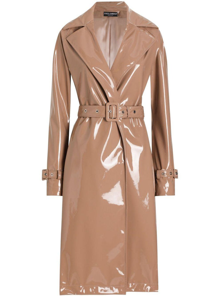 Trench con cintura 