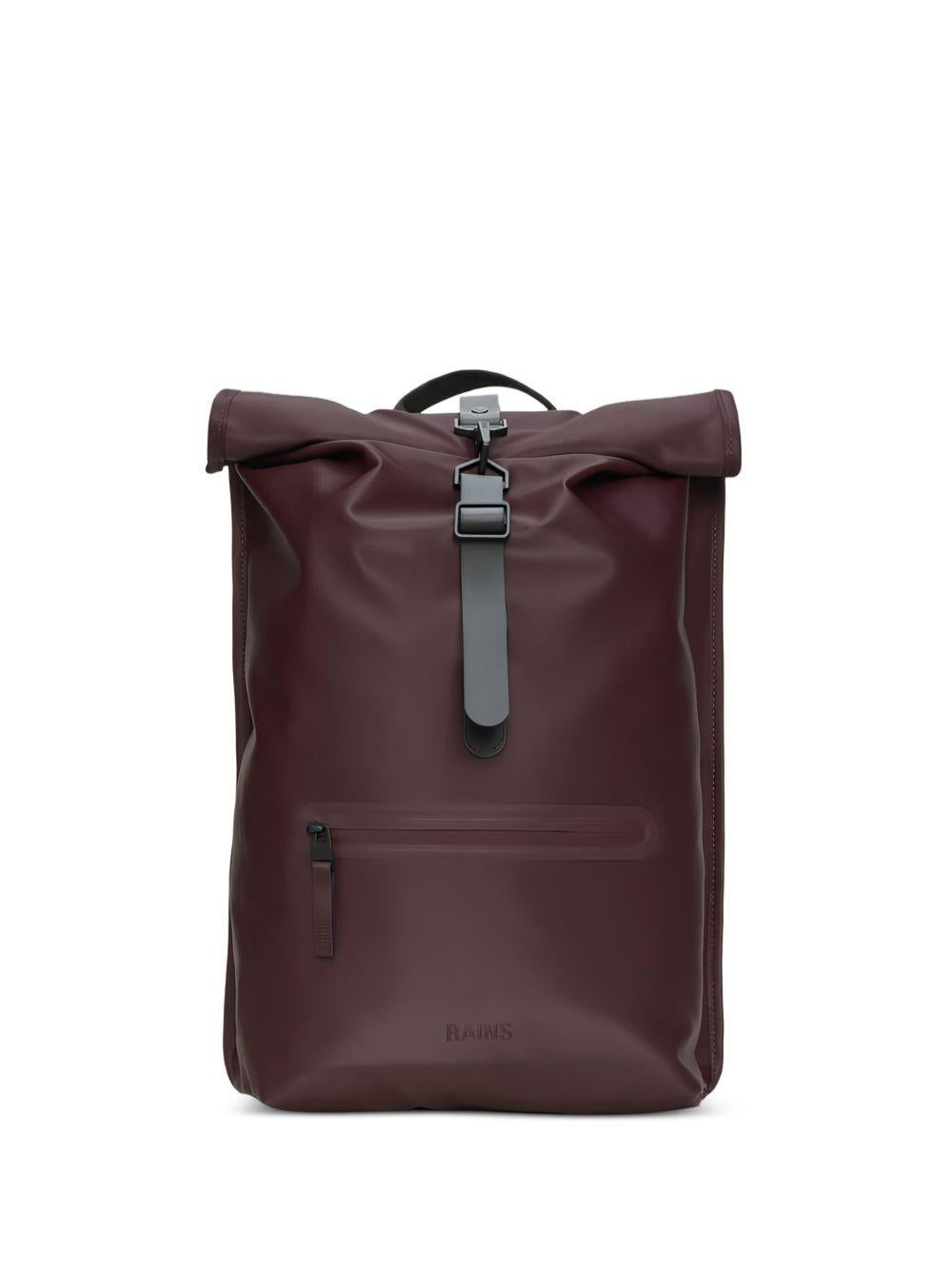 Zaino rolltop rucksack w3 bordeaux 