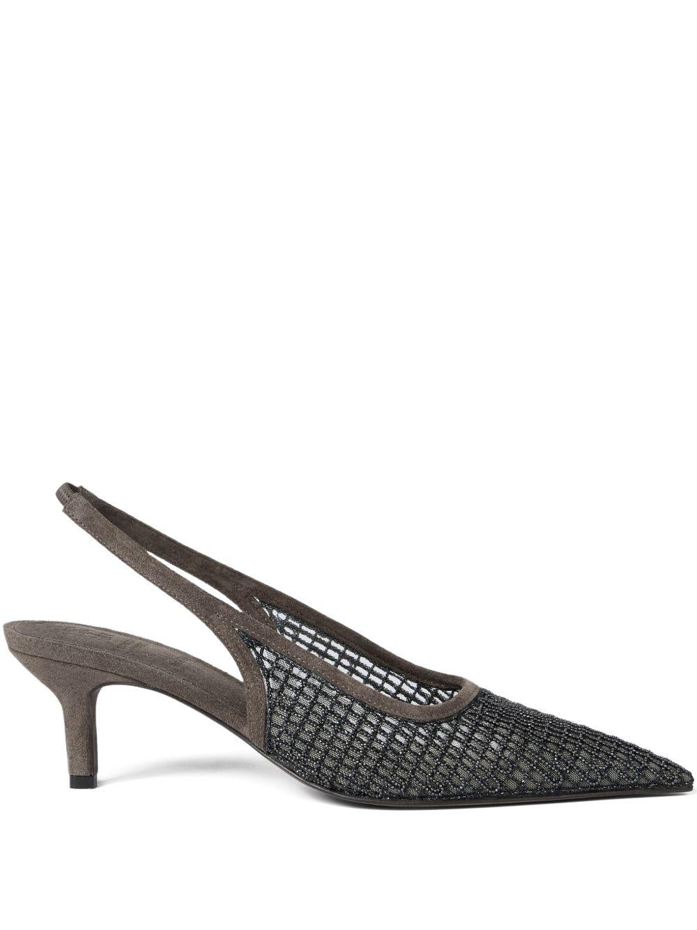 Pumps con cinturino posteriore 