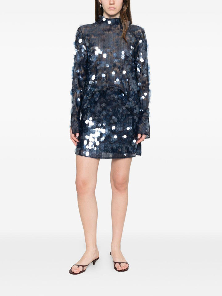 Top Gallo con paillettes 