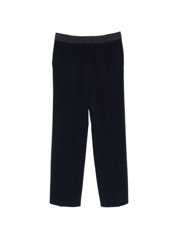 Pantaloni elasticizzati in cady 