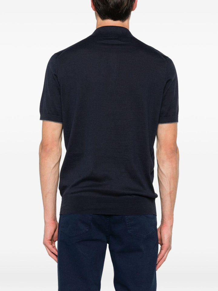 Polo blu 