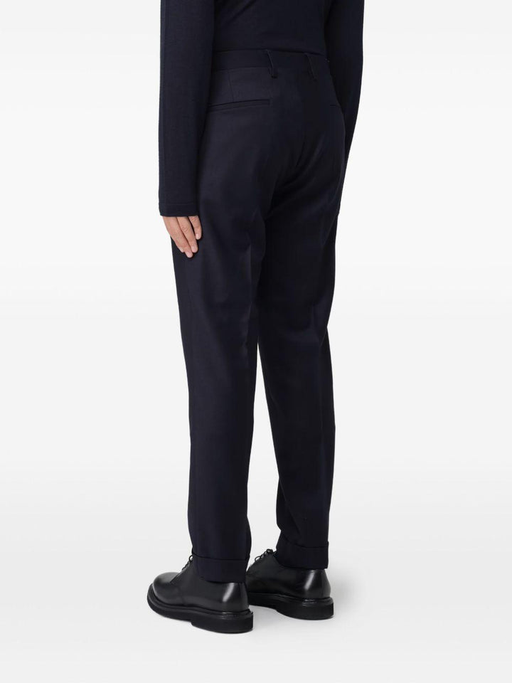 Pantaloni Tiberio navy plissé 