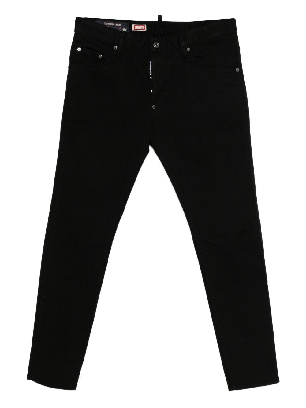 Jeans skinny Skater nero 