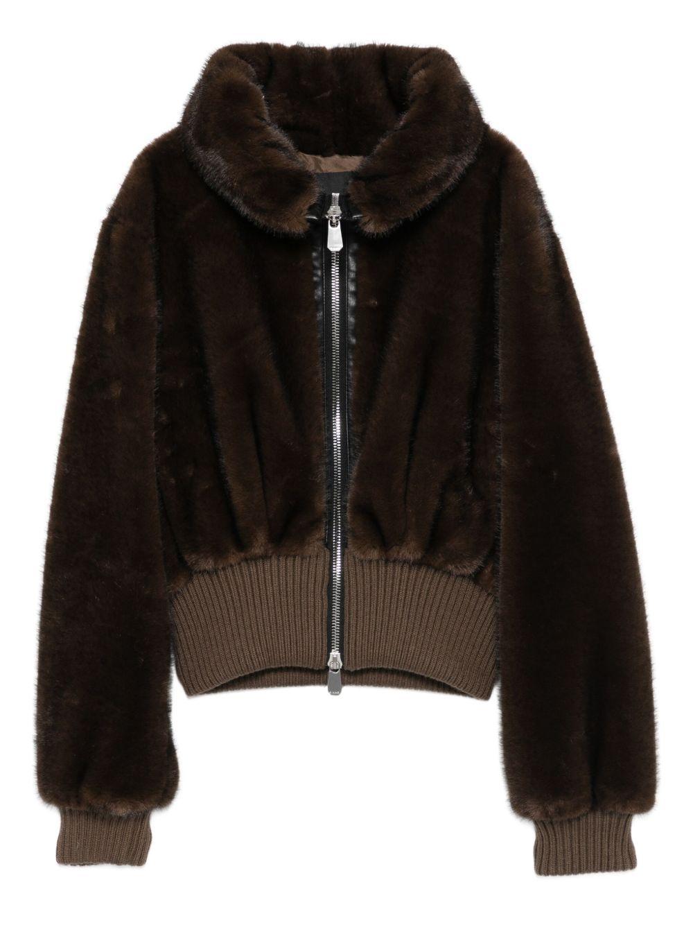 Giacca in eco pelliccia 