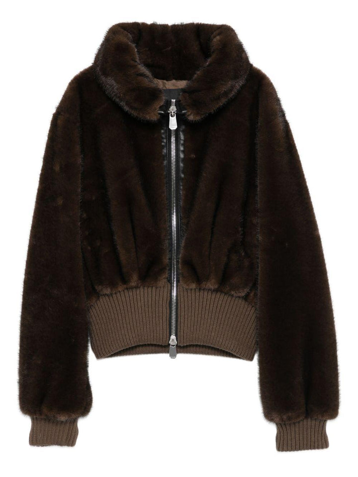Giacca in eco pelliccia 