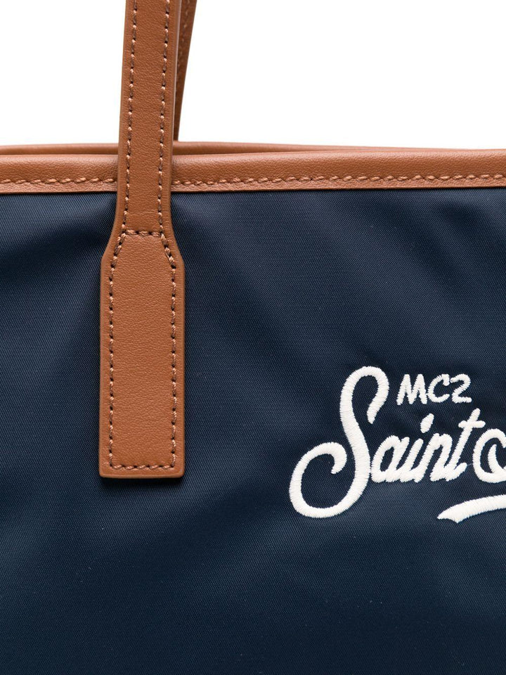 Borsa tote City media con ricamo 