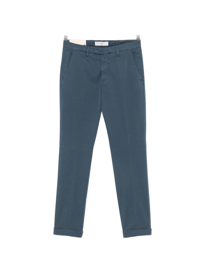 Pantaloni oceano con risvolto 