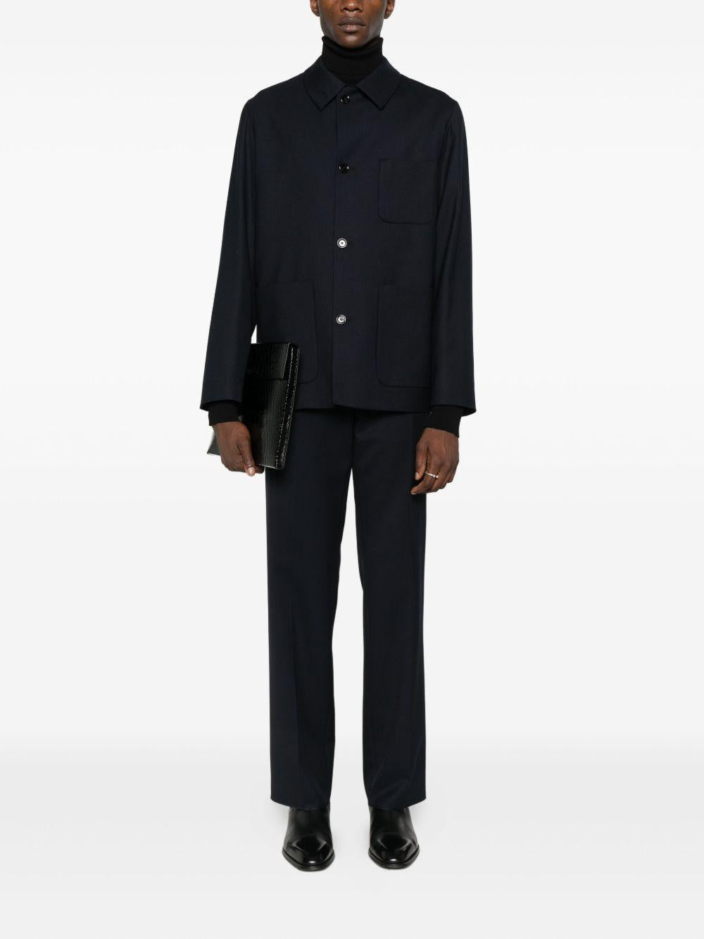 Pantaloni sartoriali blu navy 
