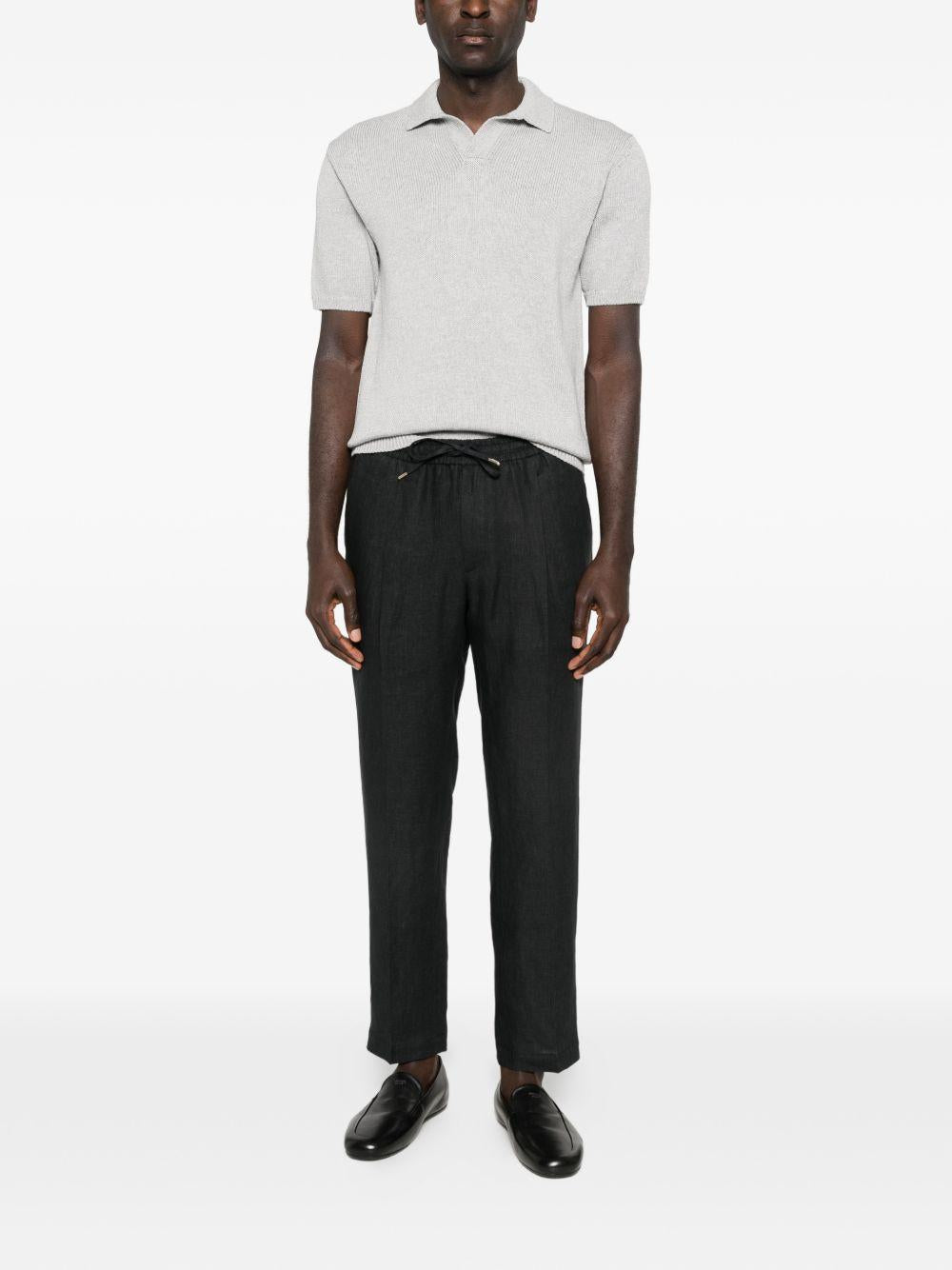 Pantaloni Wimbledons con coulisse nero 