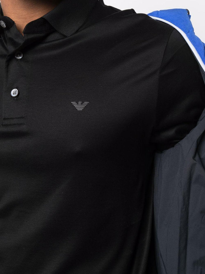 Polo nera manica lunga 