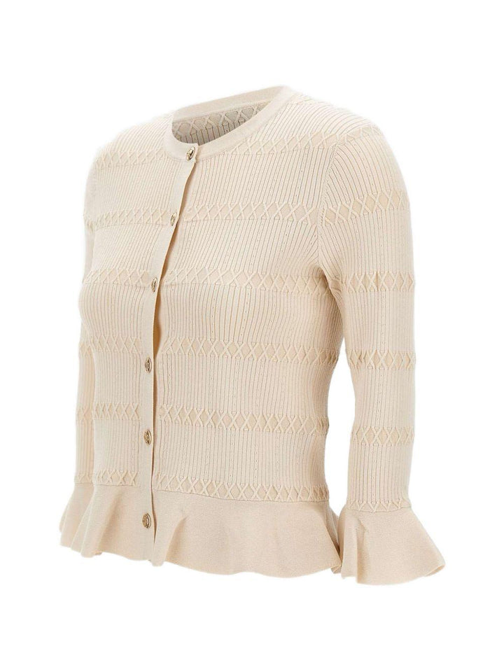 Cardigan con ruches 
