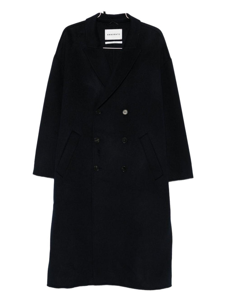 Cappotto doppiopetto navy 
