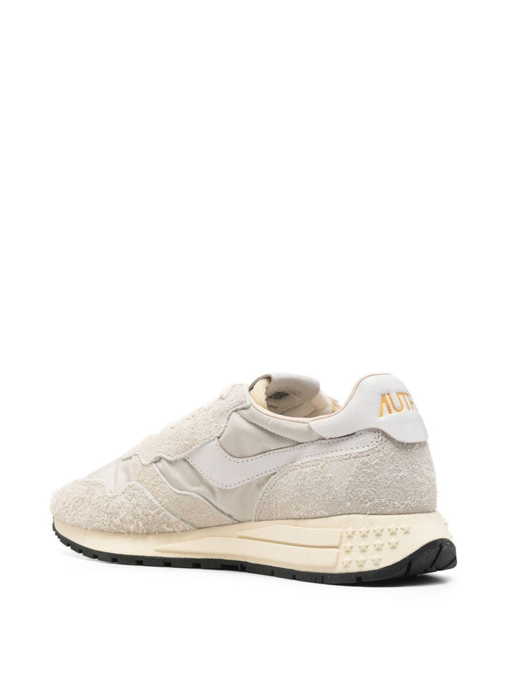 Sneakers Reelwind in pelle scamosciata grigio chiaro 