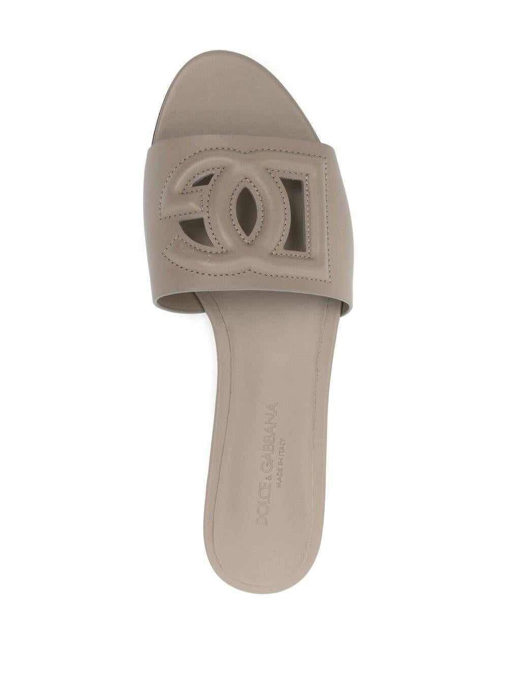 Sandali con logo DG 