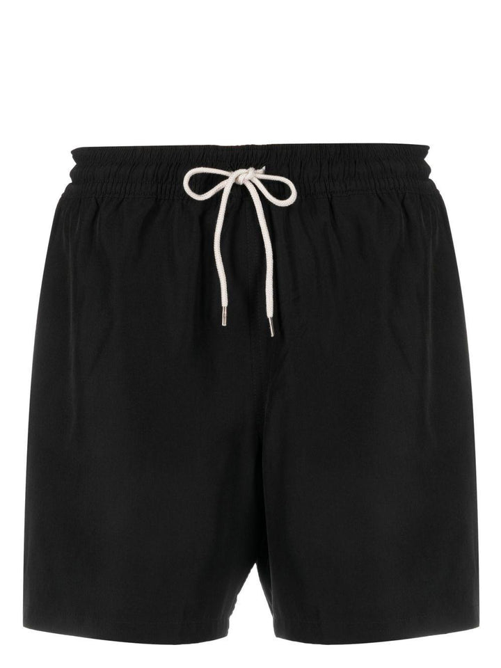 Costume da bagno con ricamo nero 