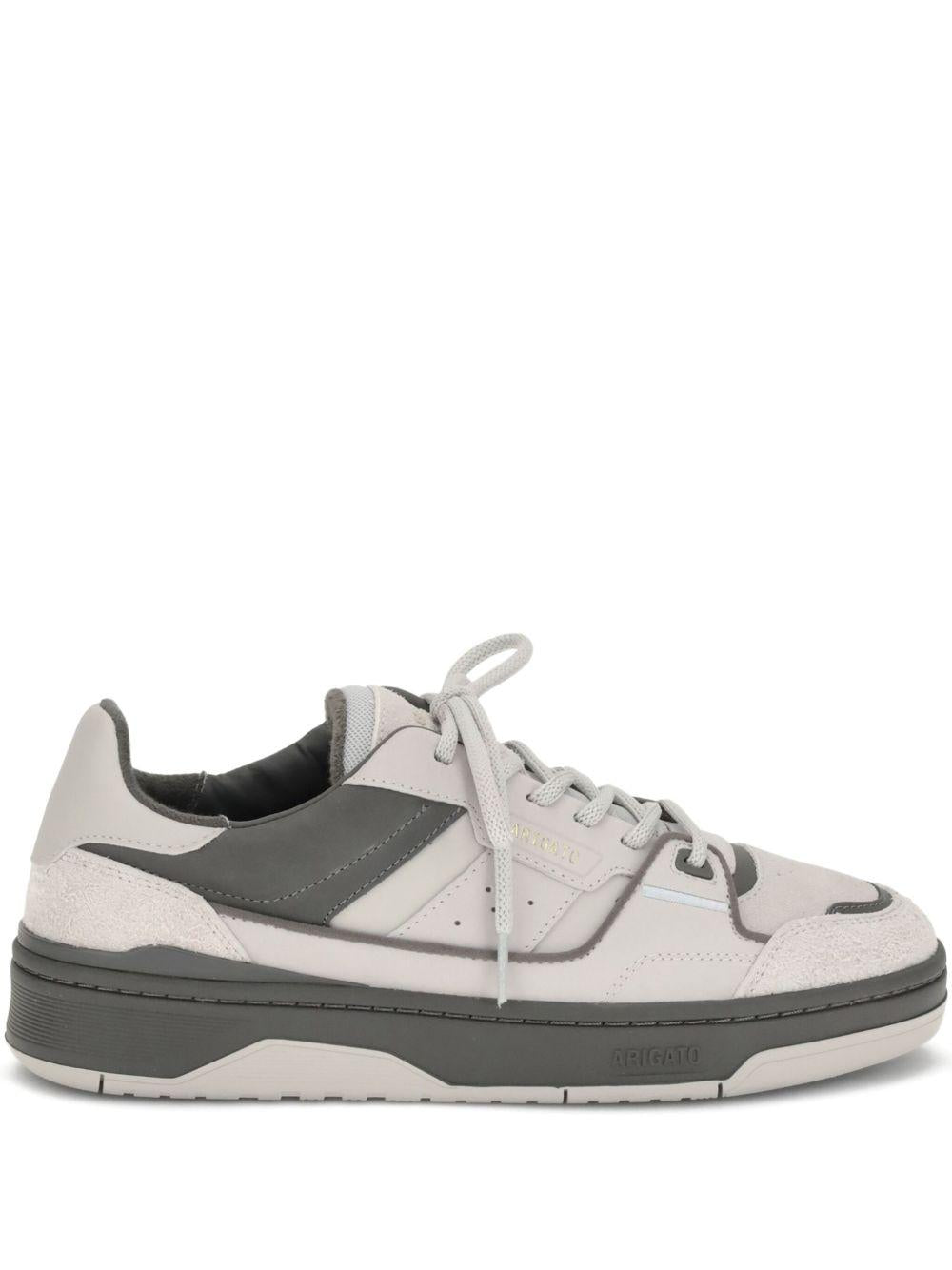 Sneakers grigio chiaro Clay in pelle 