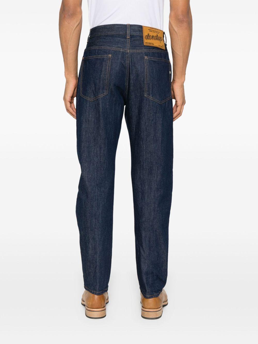 Jeans blu in cotone 