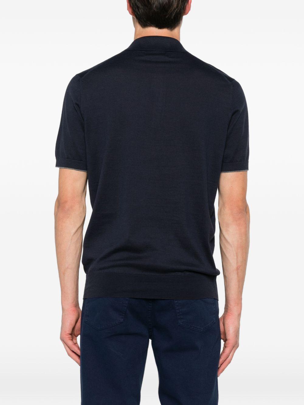 Polo blu 