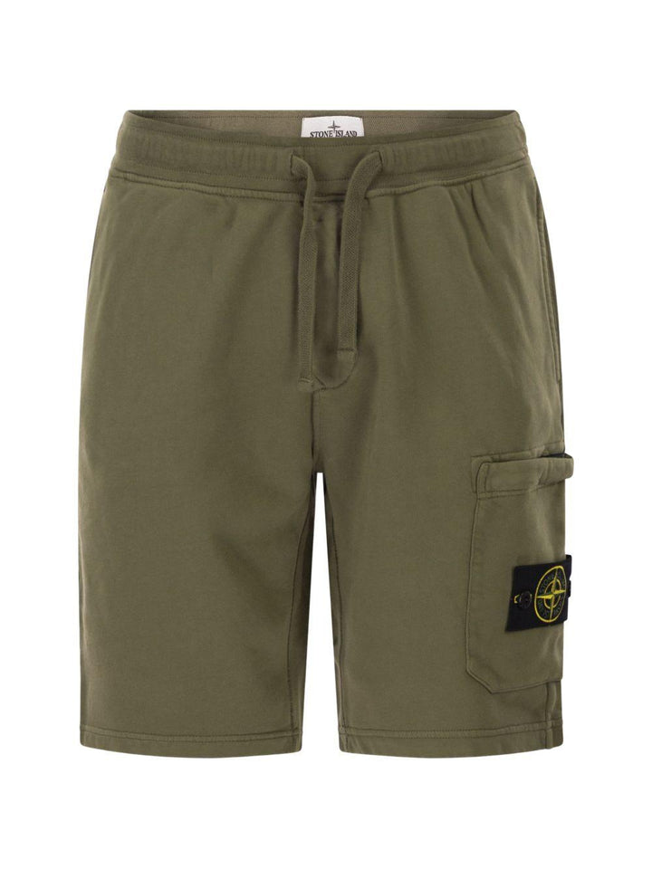 Shorts cargo verde militare 