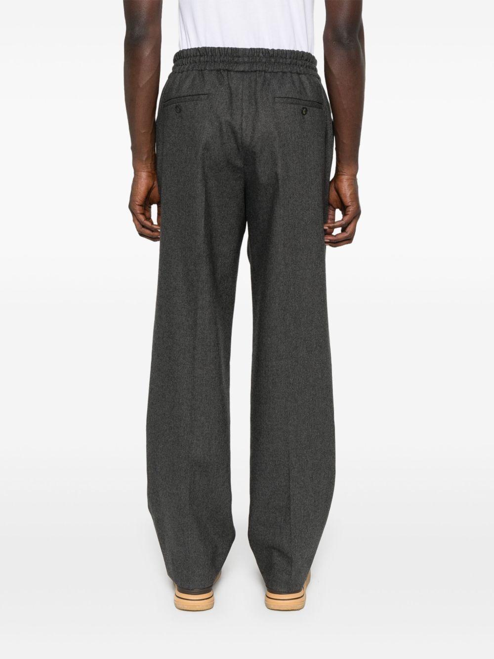 Pantaloni grigi con coulisse 